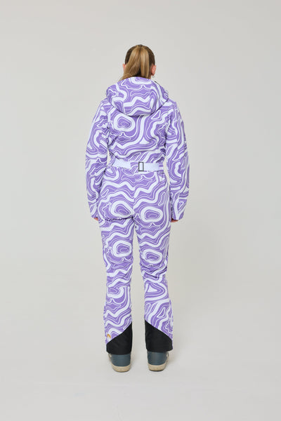 Amethyst Wave Ski Suit