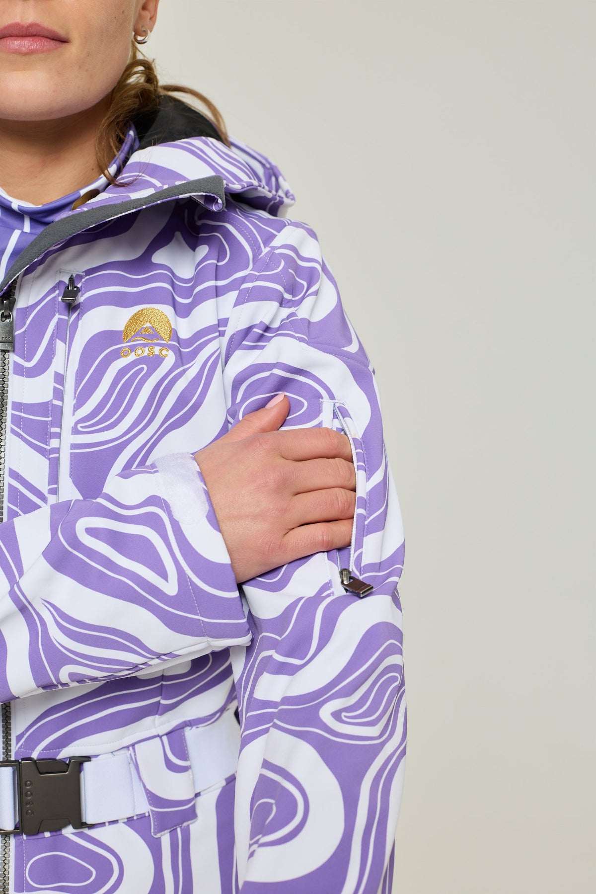 Amethyst Wave Ski Suit