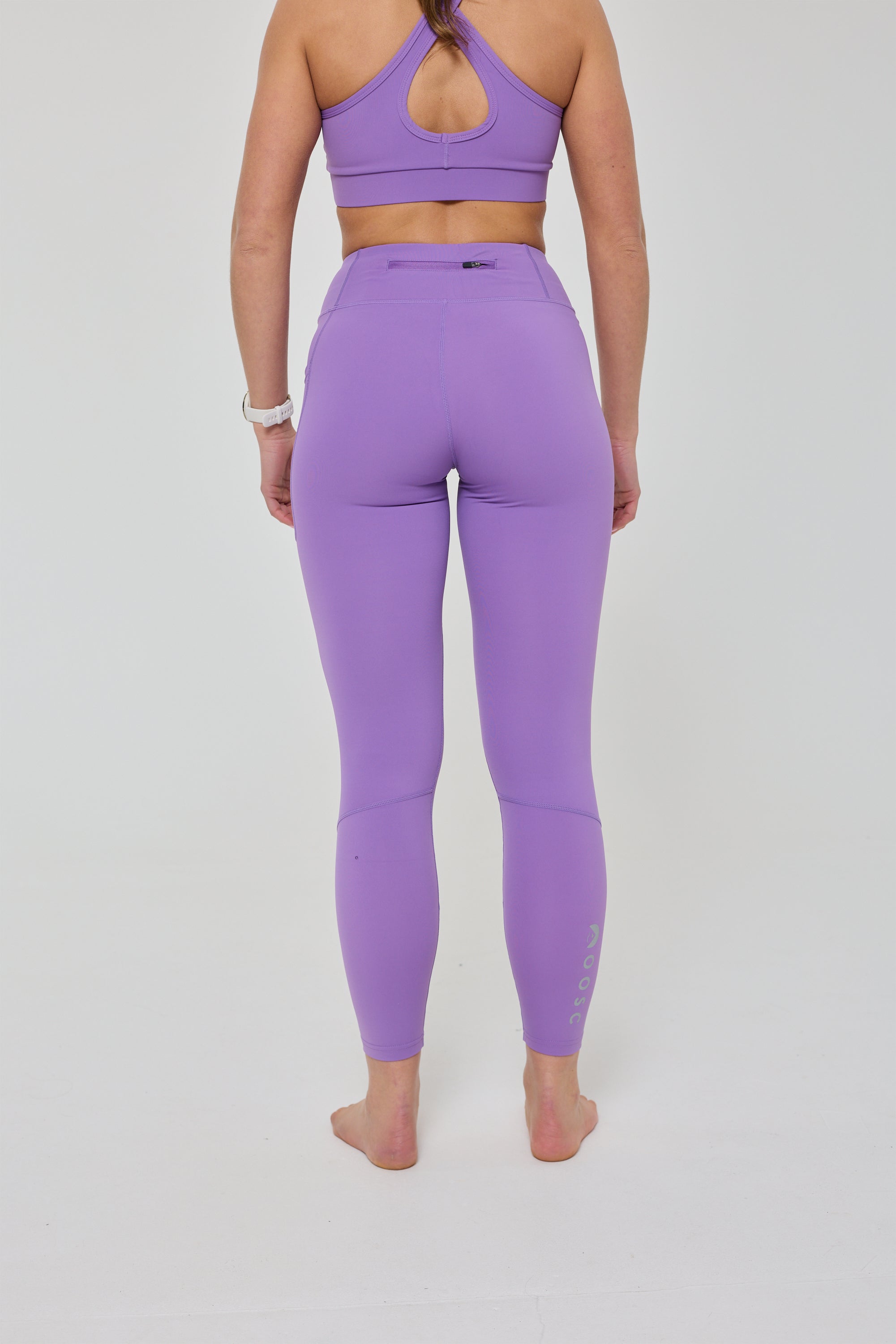 Infinite High Waisted Leggings - Purple