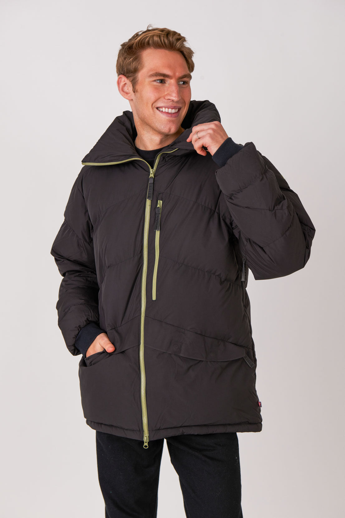 Men's Puffer Jacket Black