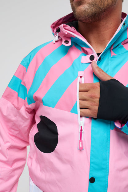 Penfold In Pink Ski Suit - Men's