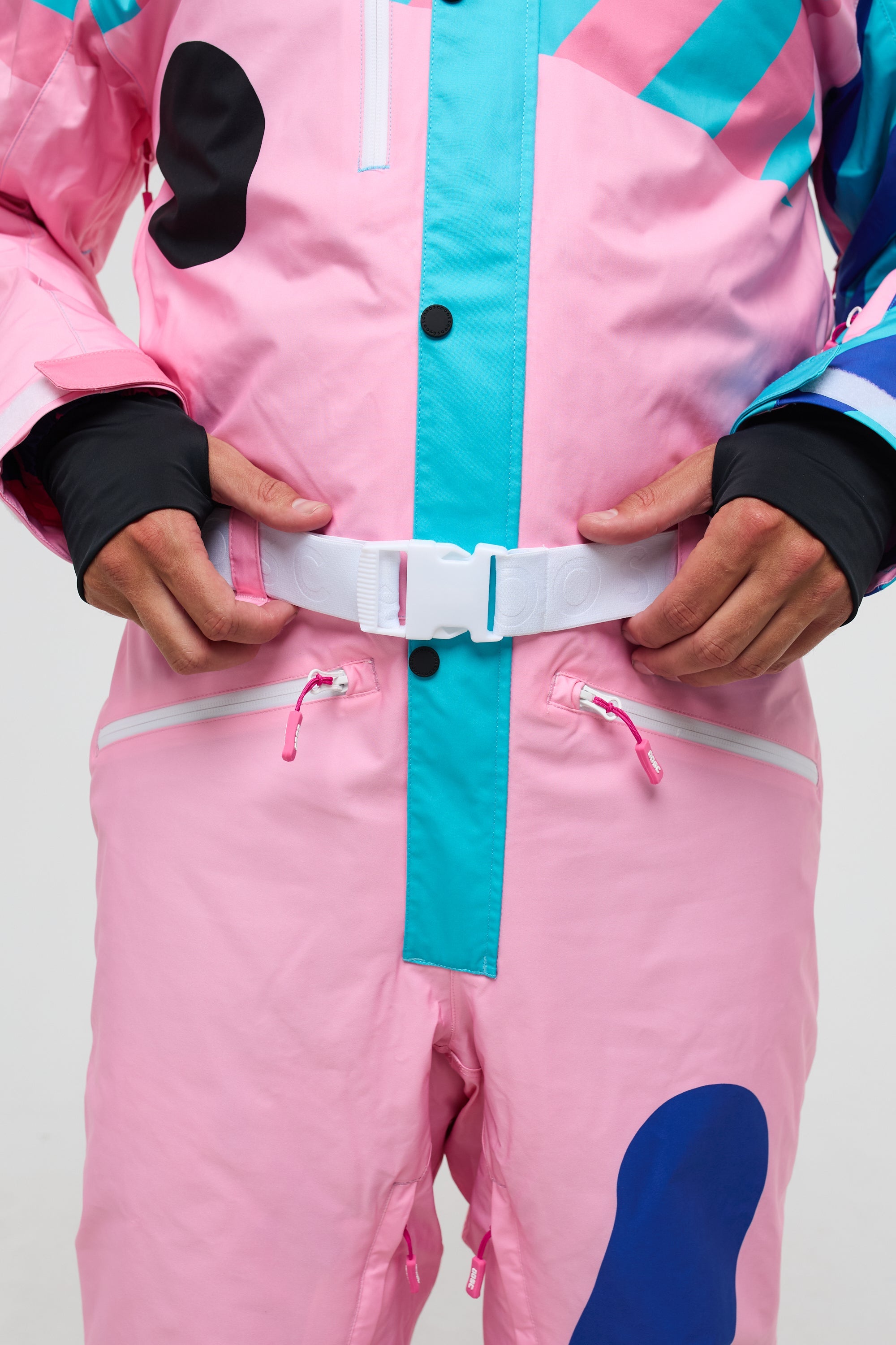 Penfold In Pink Ski Suit - Men's