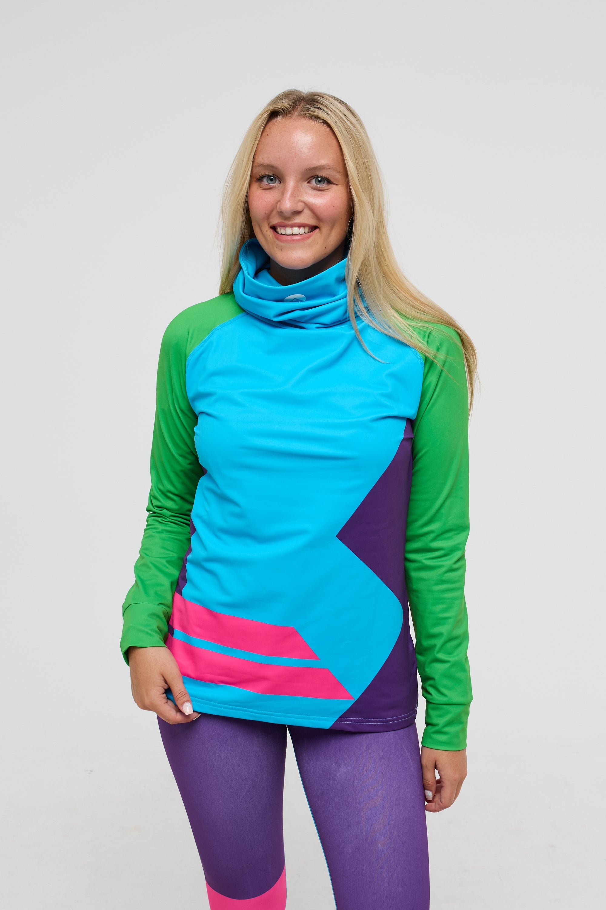 High Neck Baselayer Top - Powder Hound Women's