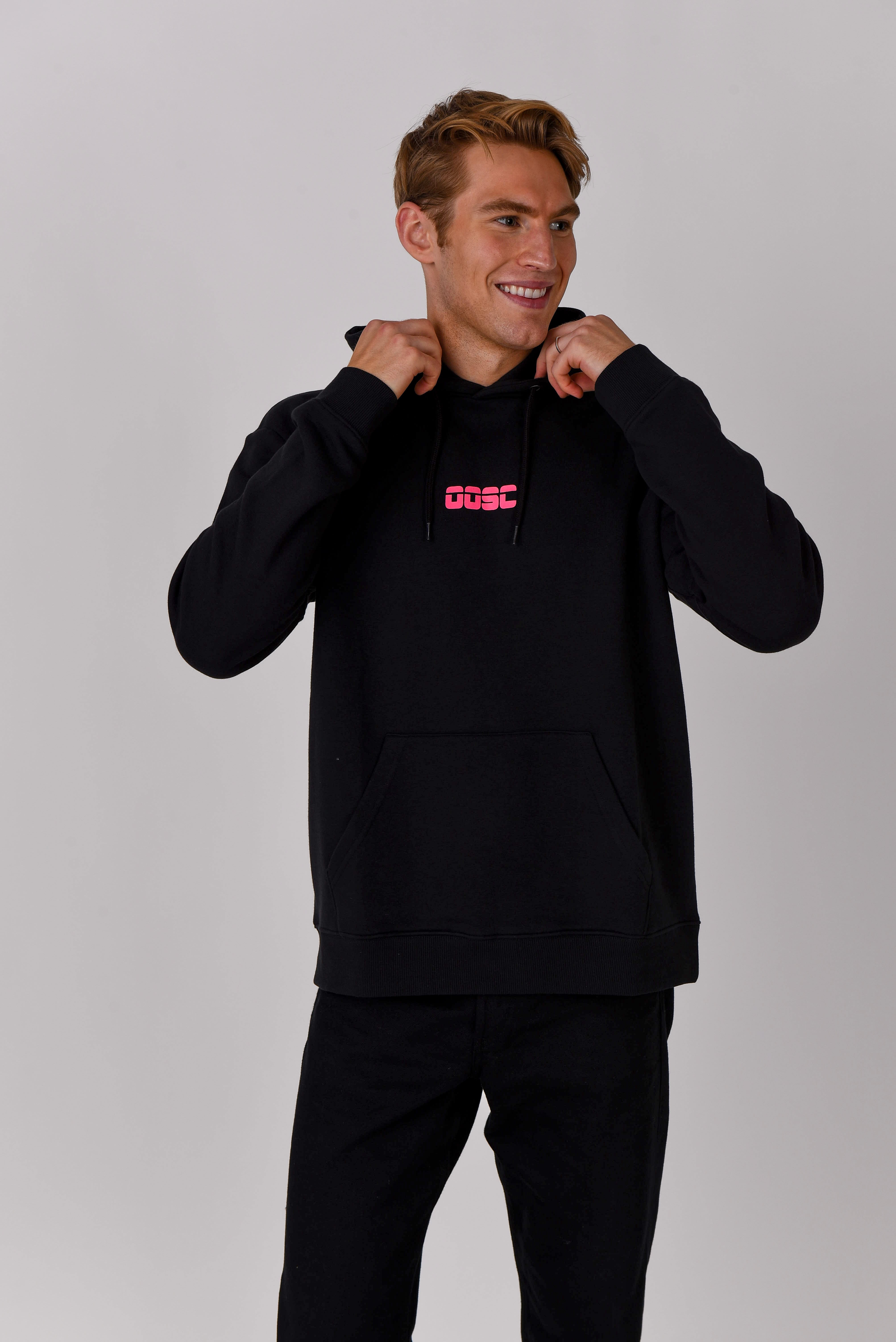 Retro OOSC Hoodie Black