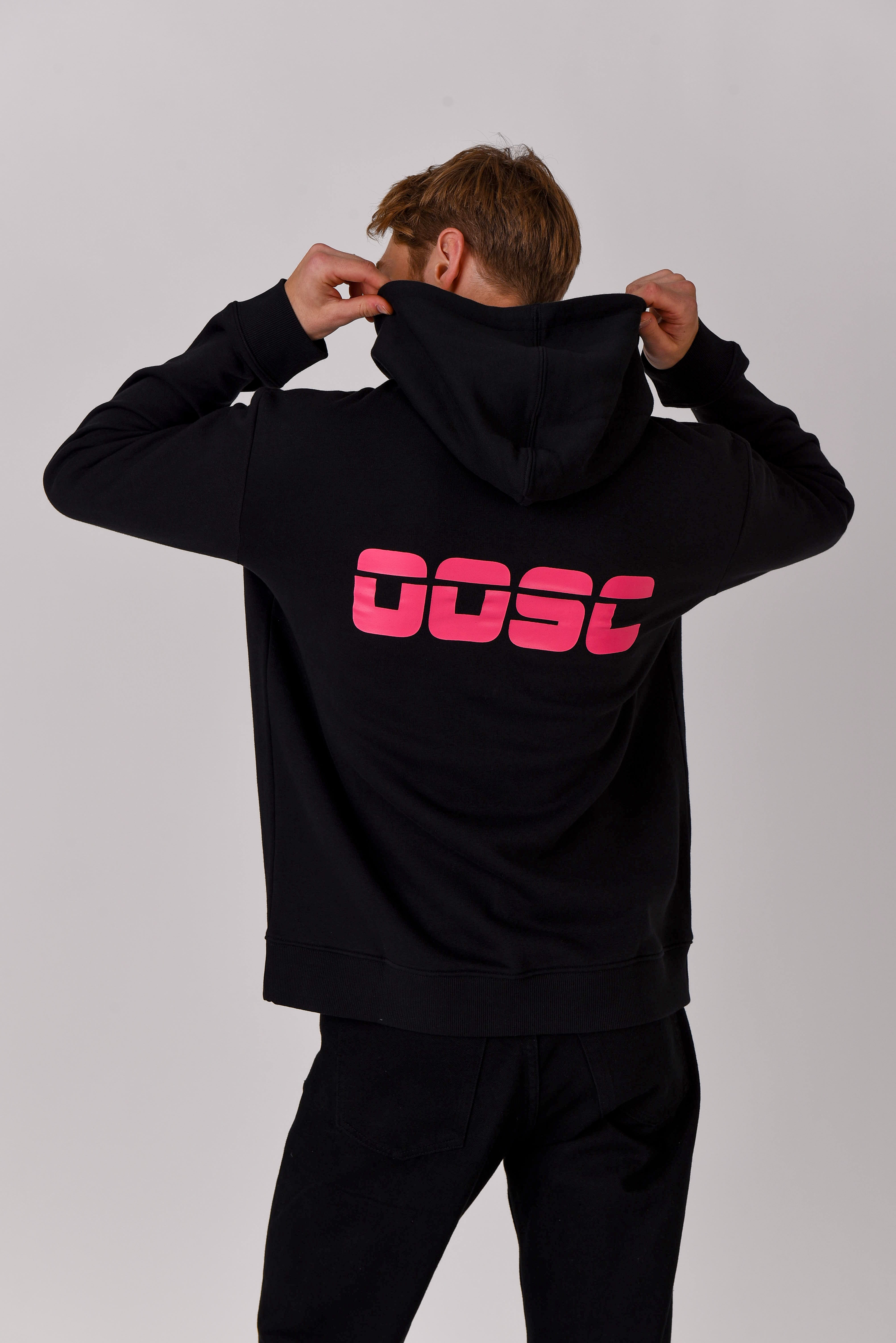 Retro OOSC Hoodie Black