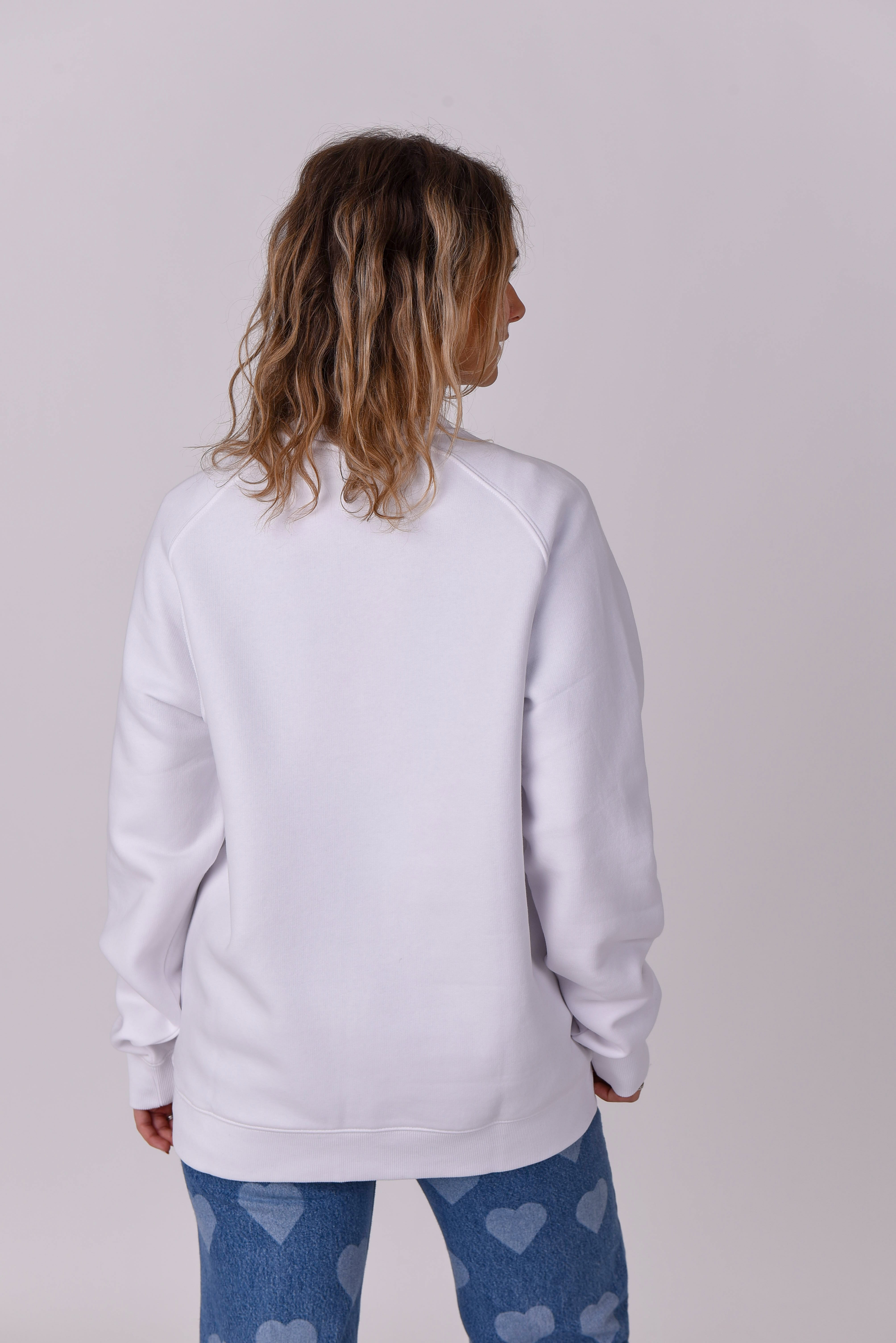 Sweat-shirt Powder Club - Blanc