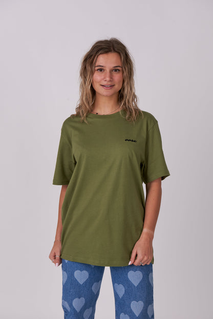 Powder Club T-Shirt - Khaki