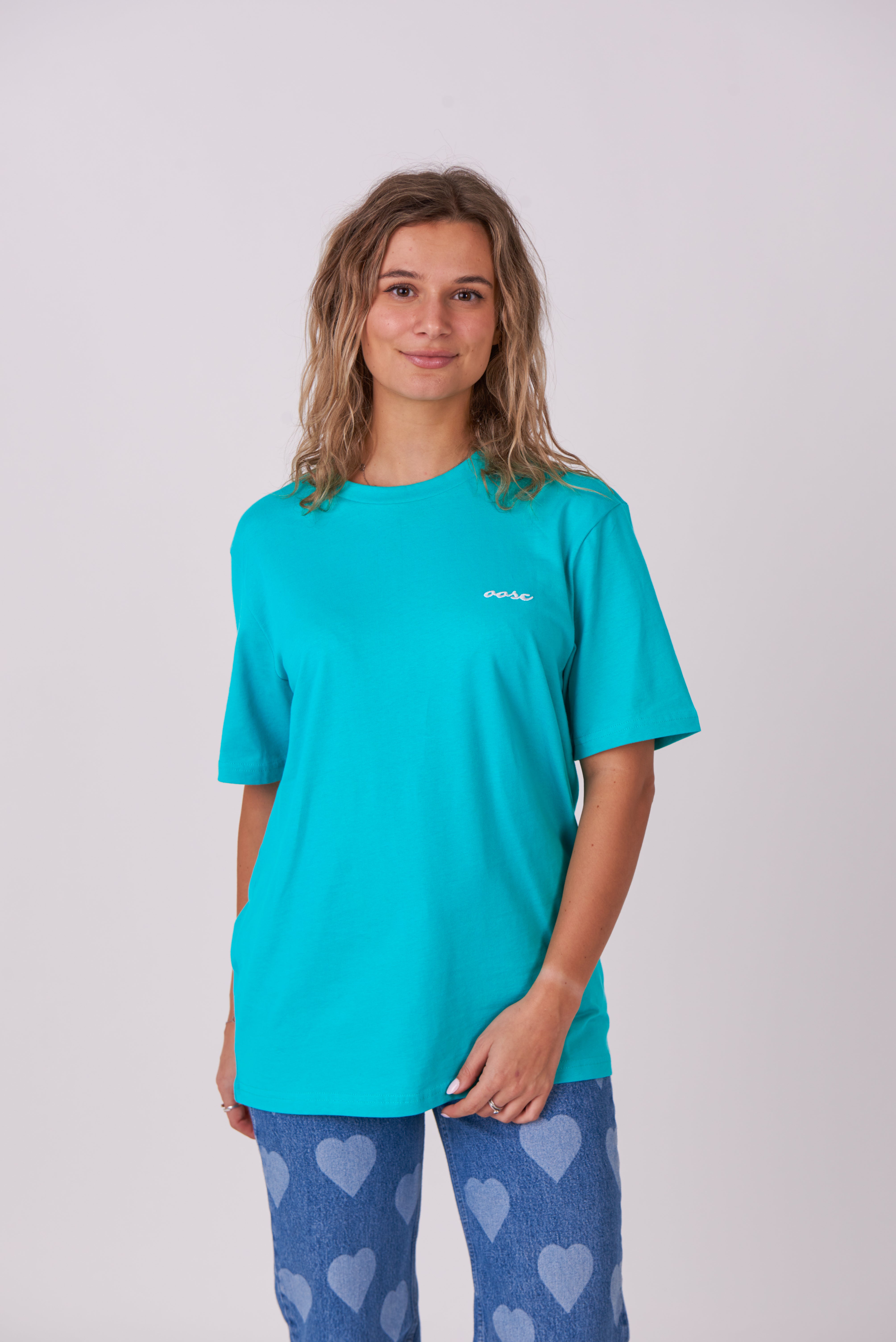 Powder Club T-Shirt - Aqua