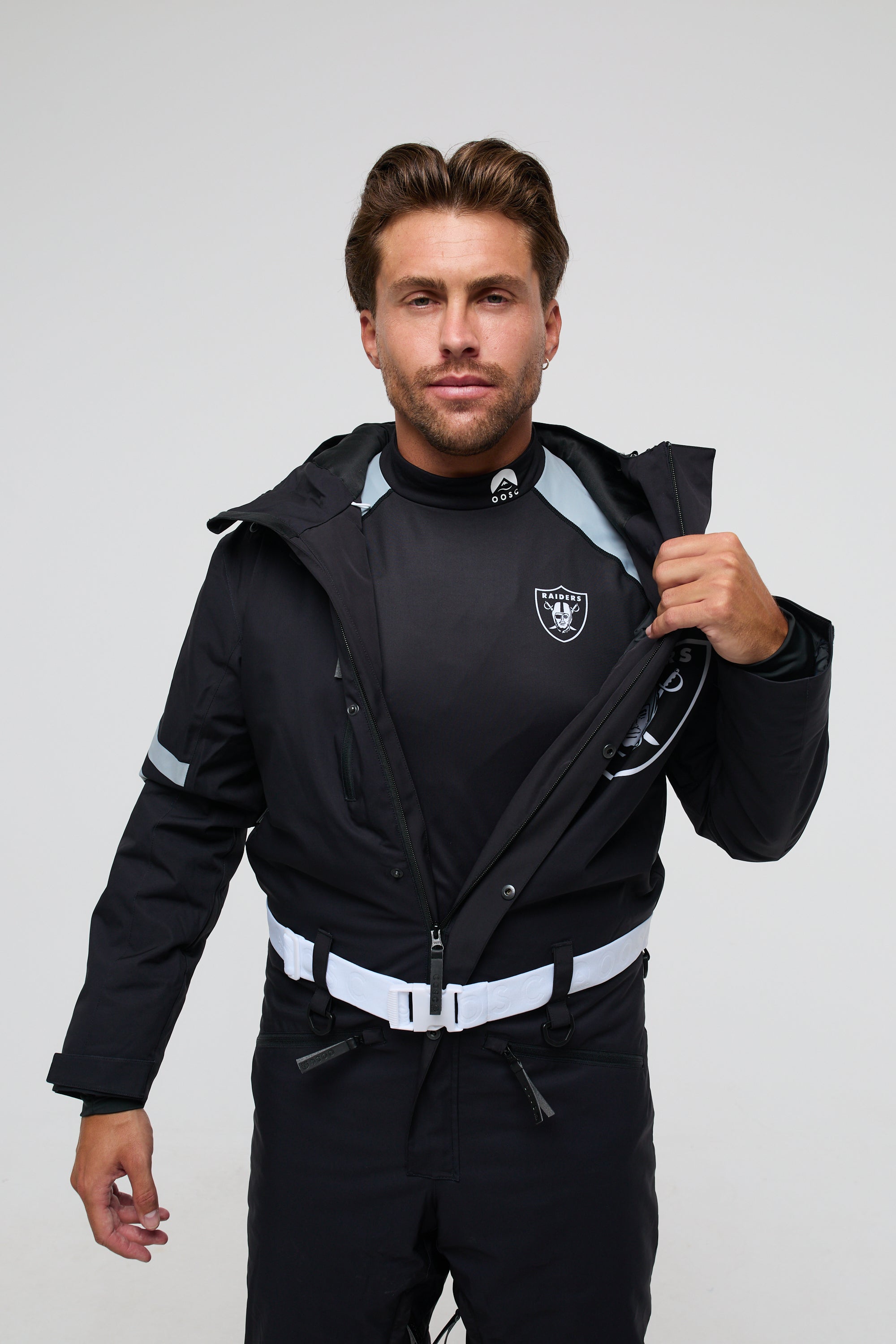 Las Vegas Raiders Ski Suit - Men's