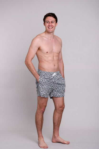 Snow Leopard Men's Swim Shorts