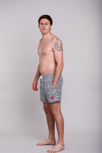 Snow Leopard Men's Swim Shorts