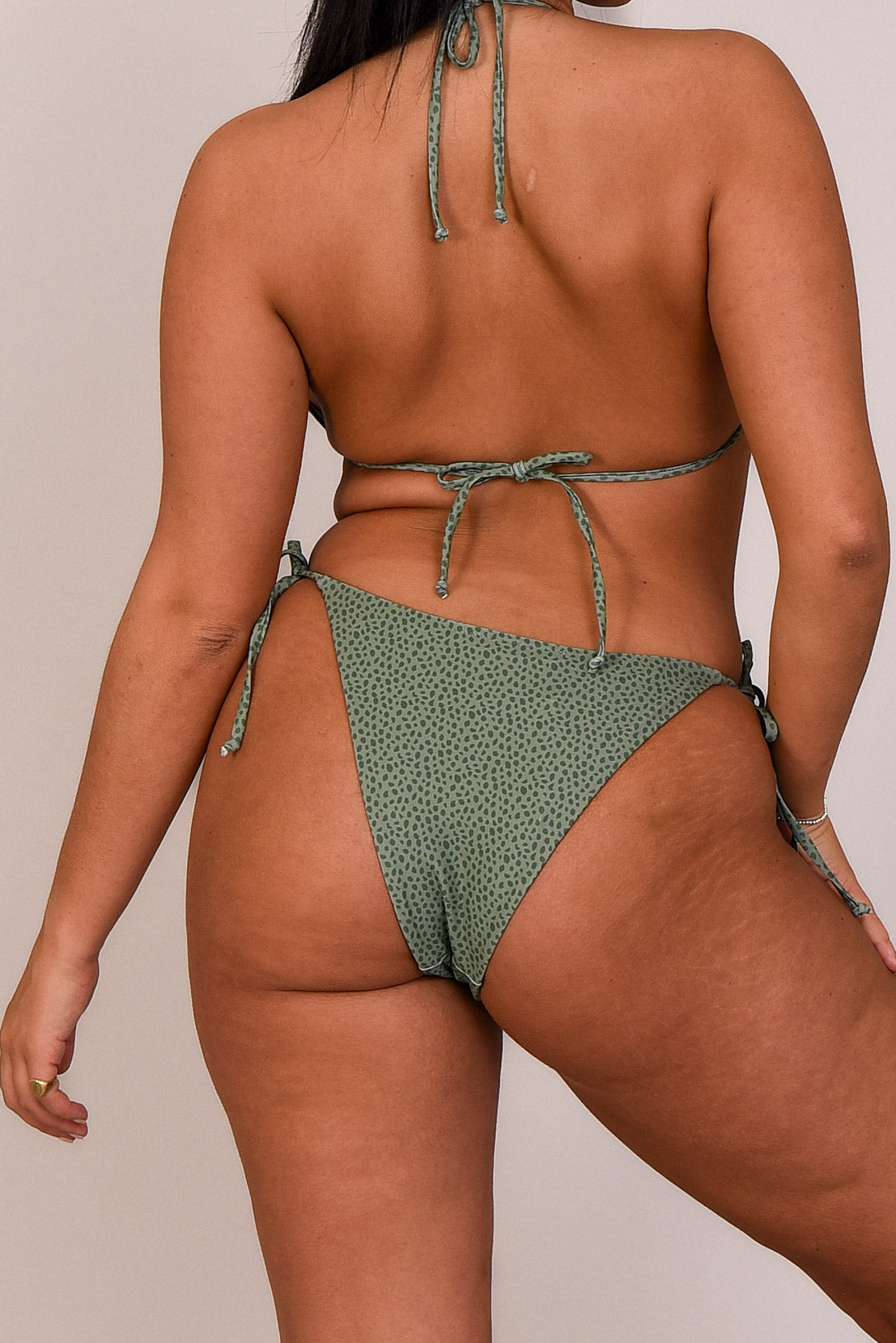 Sahara Sage Tie Side Bikini Bottoms