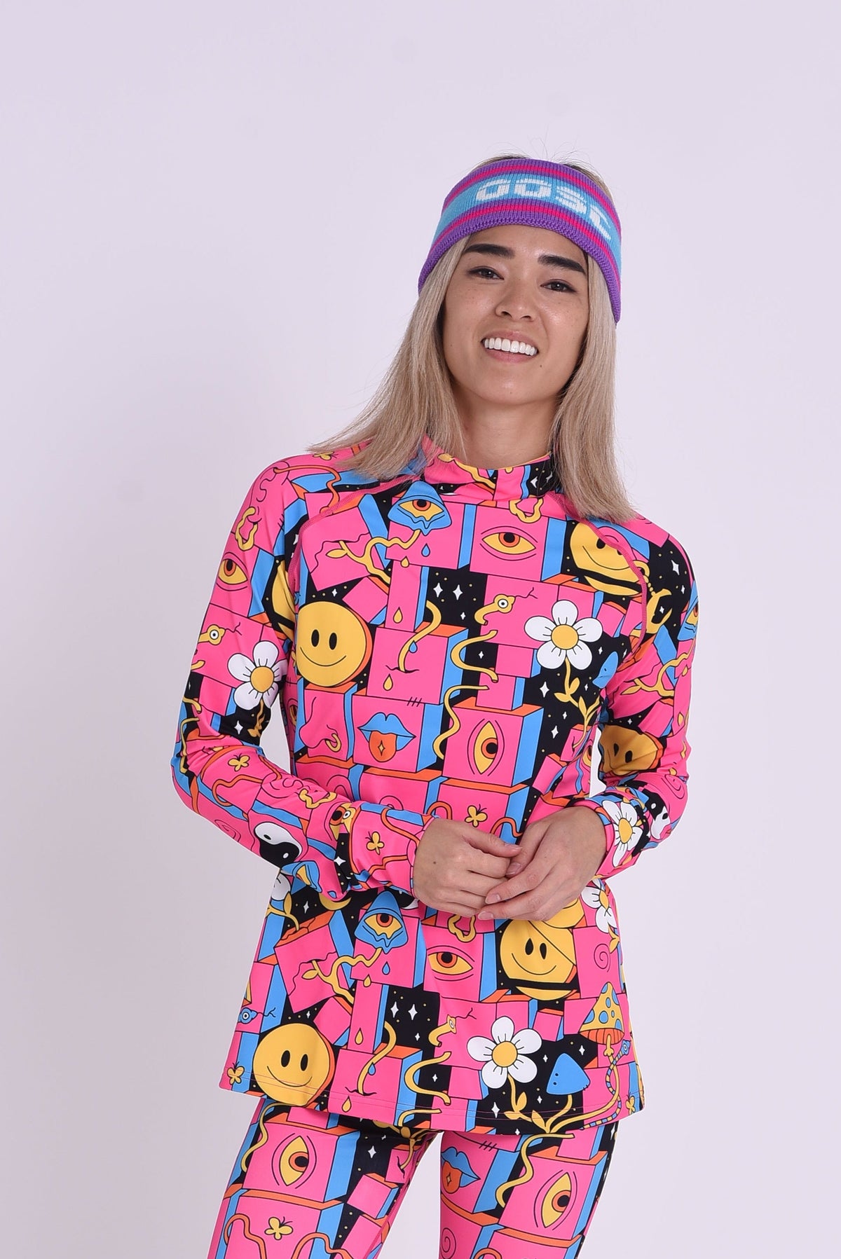 Trippy Hippy Women's Baselayer Top