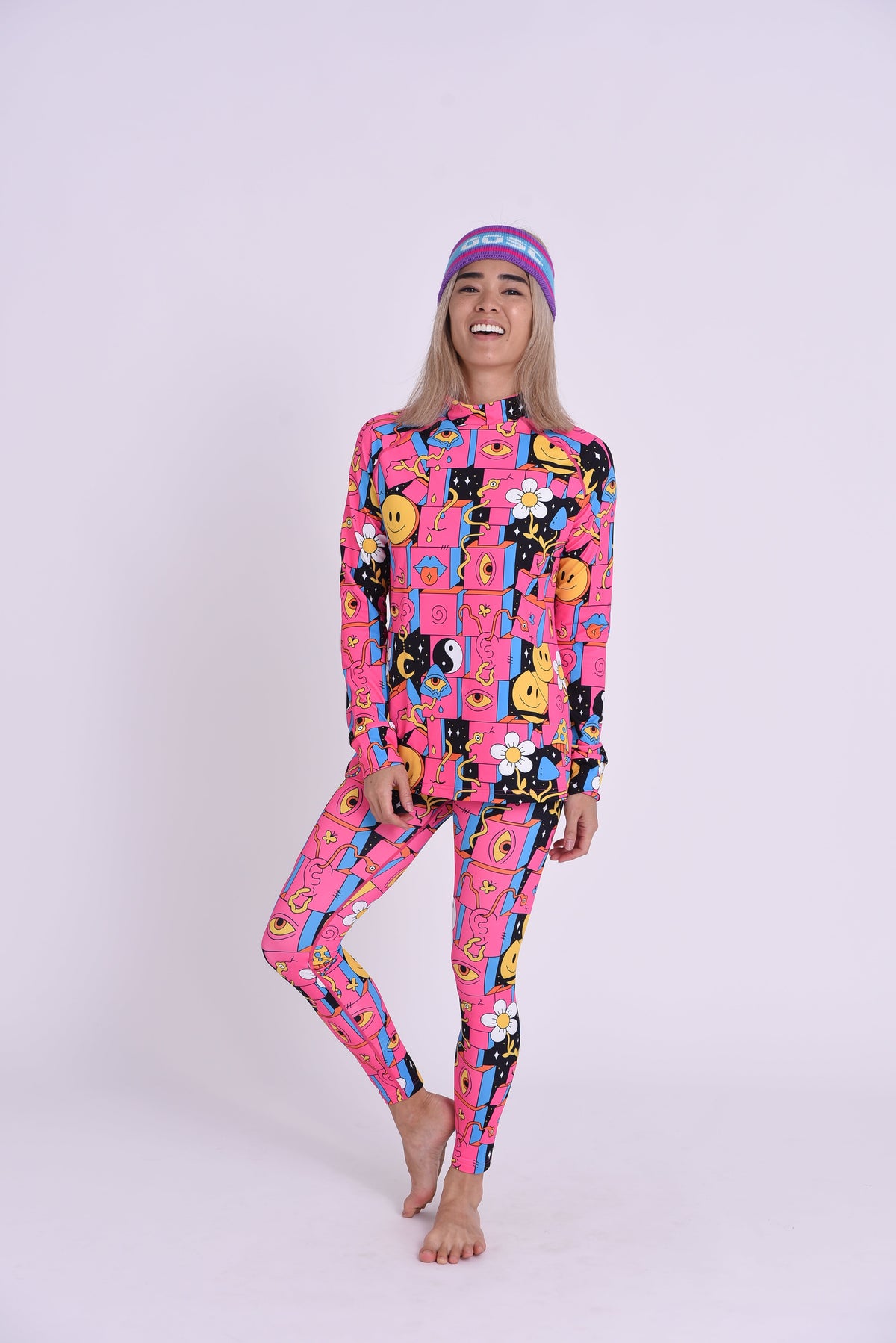 Baselayer Leggings - Trippy Hippy Women's
