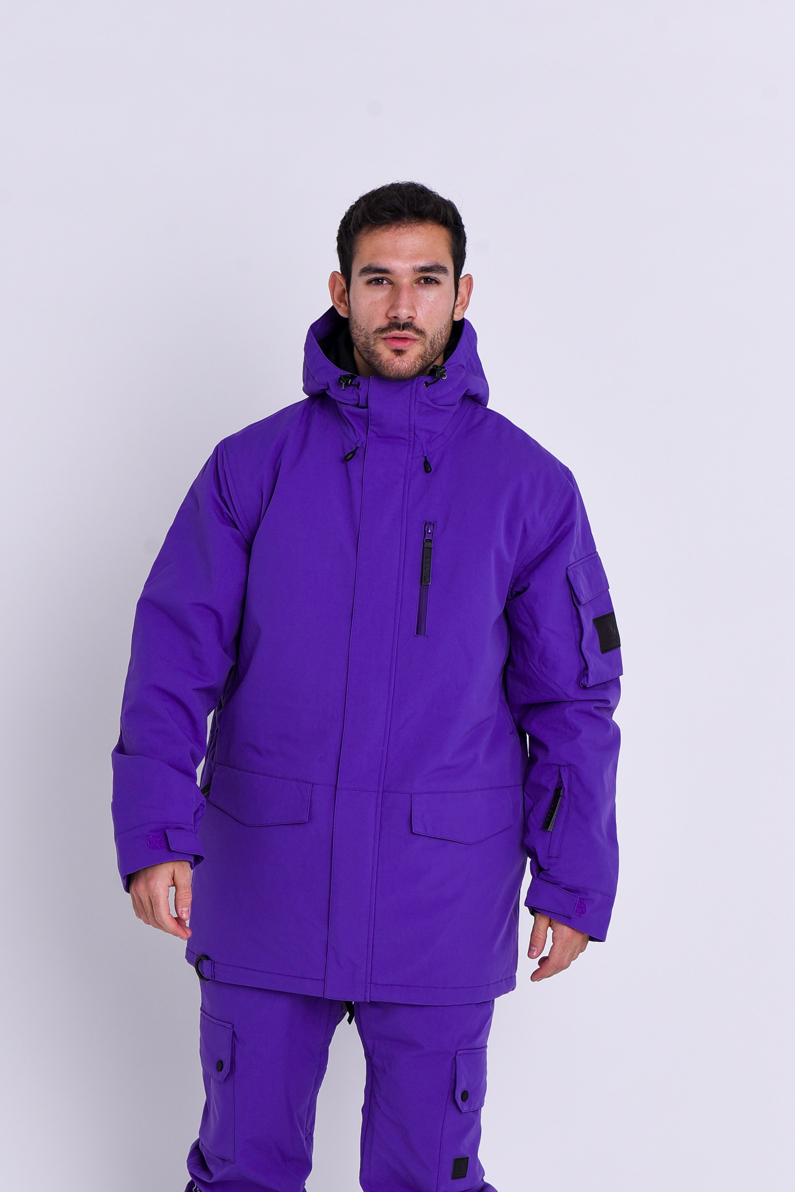 Yeh Man Jacket Purple