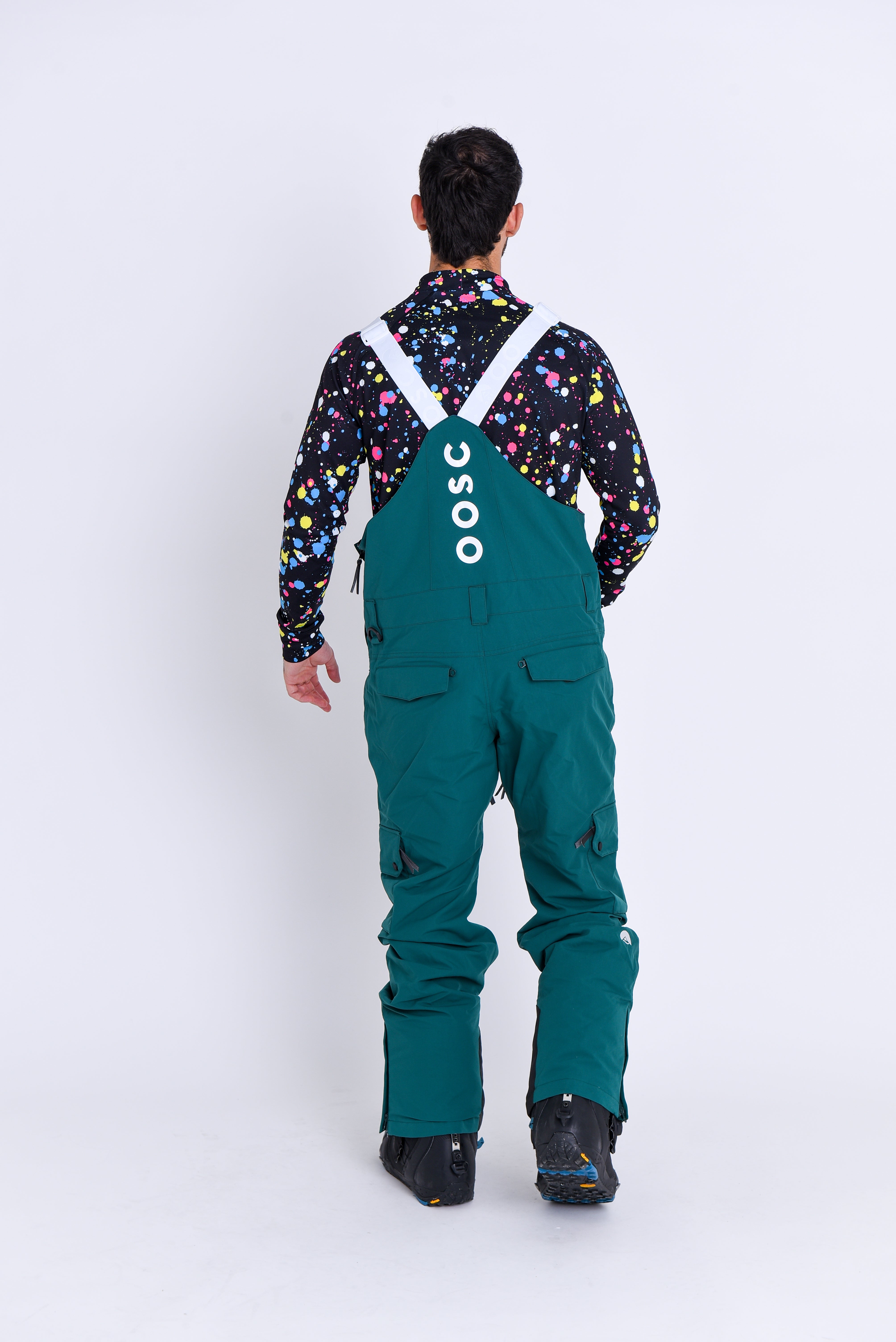 Yeh Man Bib Pant - Forest Green