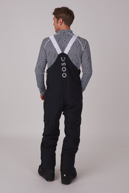 PANTALON DE SKI ET DE SNOWBOARD POUR HOMME Yeh MAN NOIR