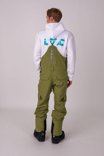 Yeh Man Bib Pant - Khaki