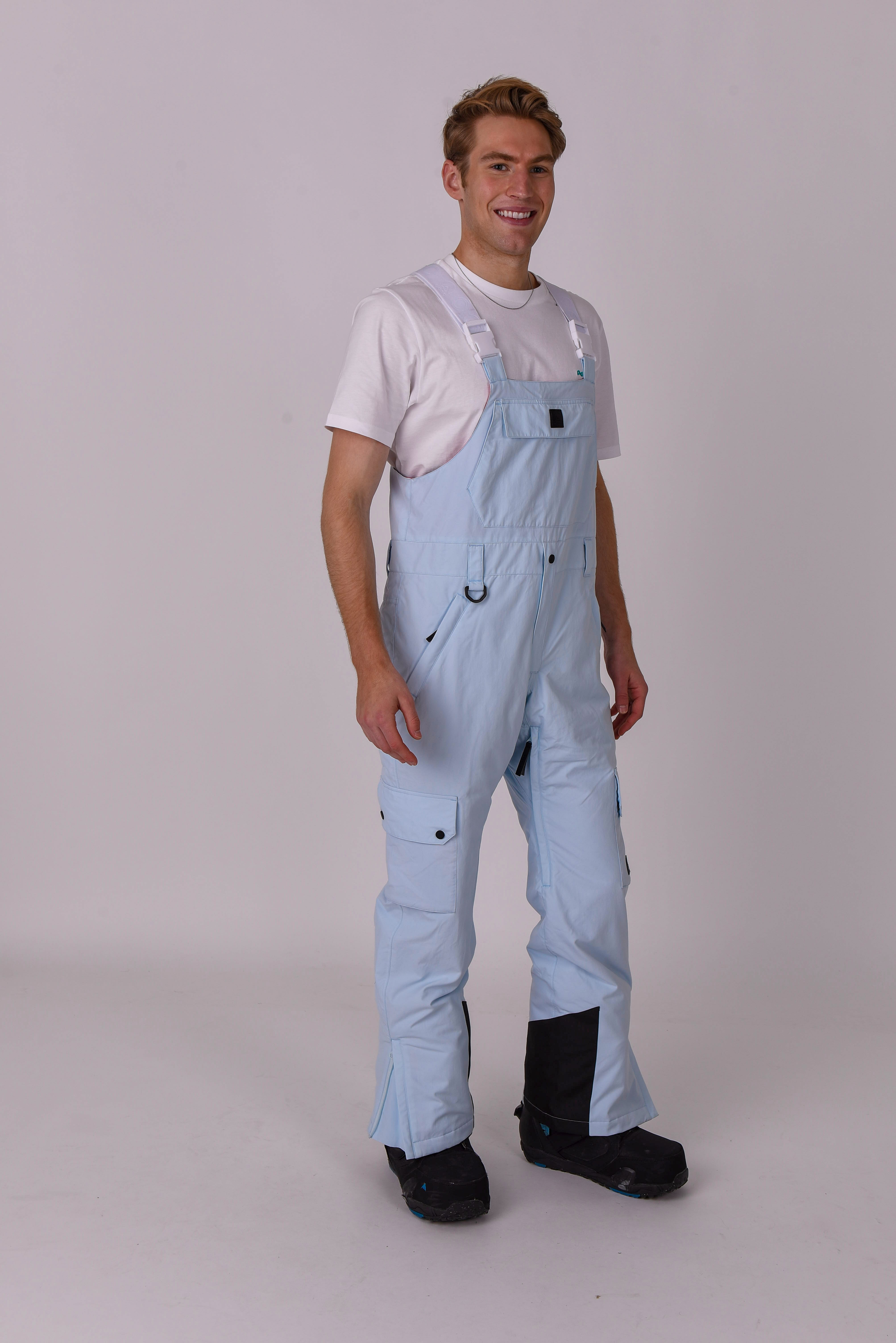 Yeh Man Bib Pant Ice - Blue