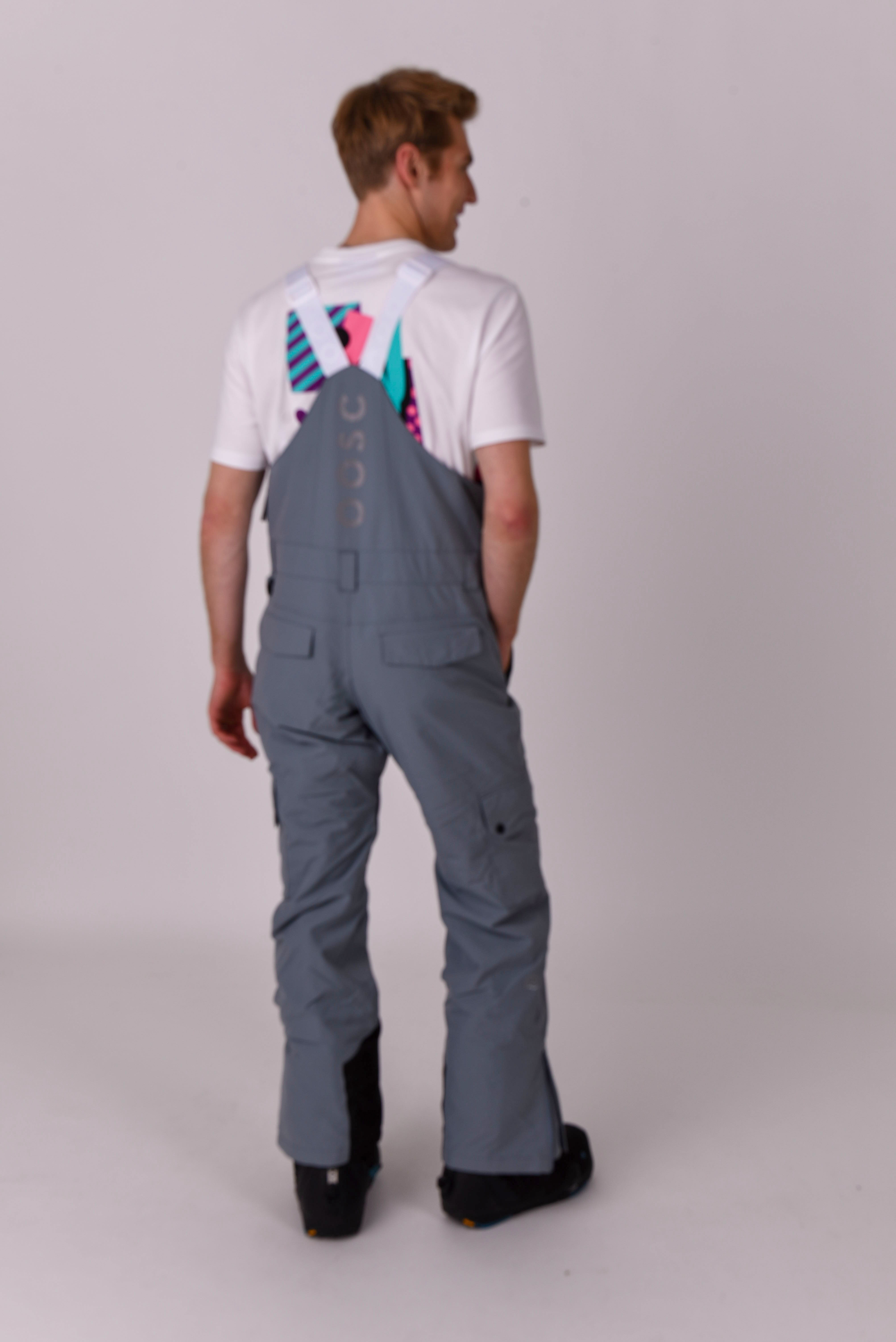 Yeh Man Bib Pant - Grey