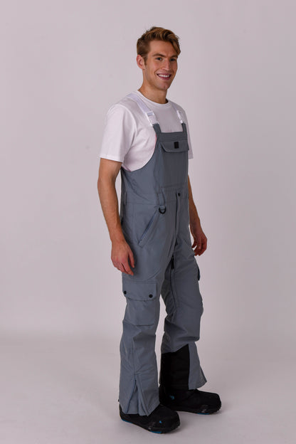 Yeh Man Bib Pant - Grey