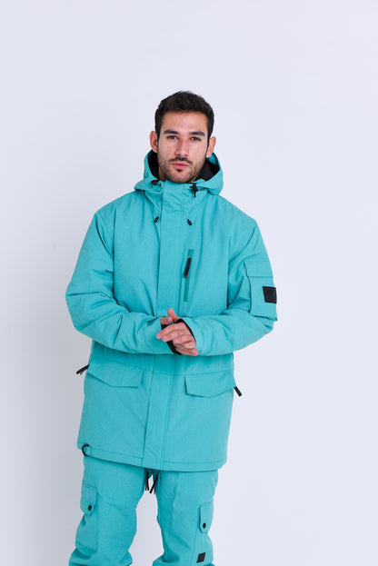 Yeh Man Jacket Aqua