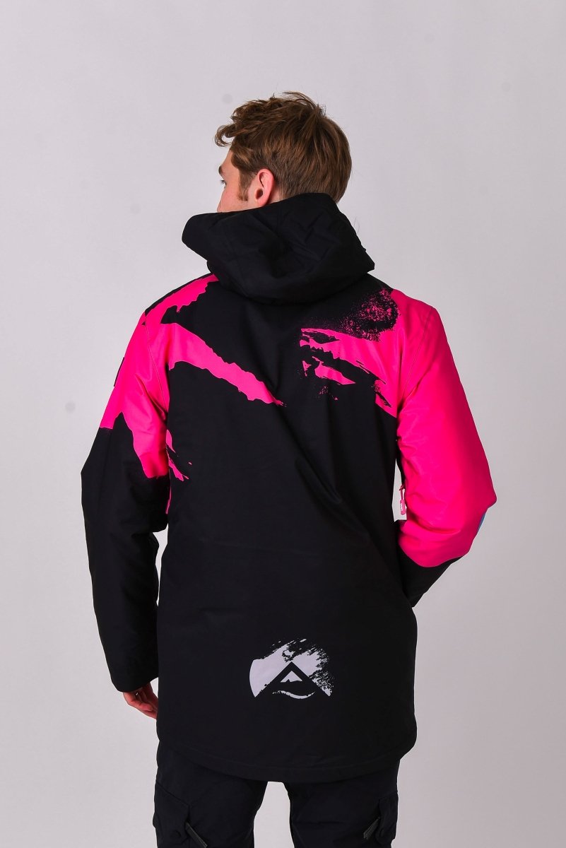 Afterparty Jacket Black & Pink Men's - OOSC Clothing