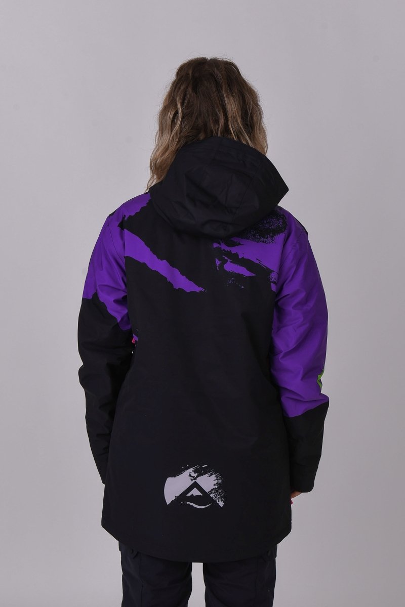 Afterparty Jacket Black & Purple - OOSC Clothing