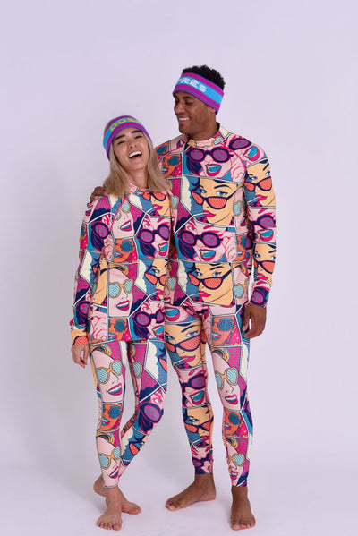 Baselayer Top - Comic Book Candy Women's - OOSC Clothing