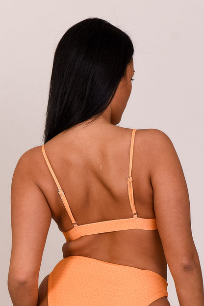 Haut de bikini Tangerine Squeeze Boost 'Em Up