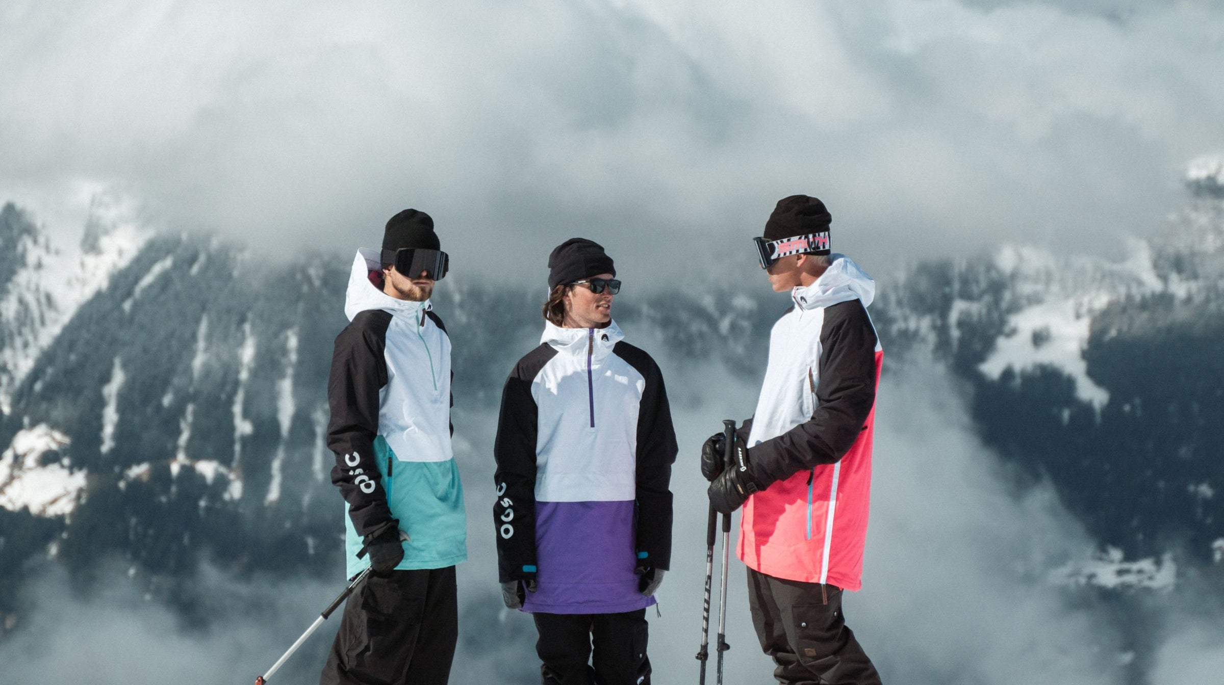 Women's Ski Salopettes  Colourful Pants – OOSC Clothing