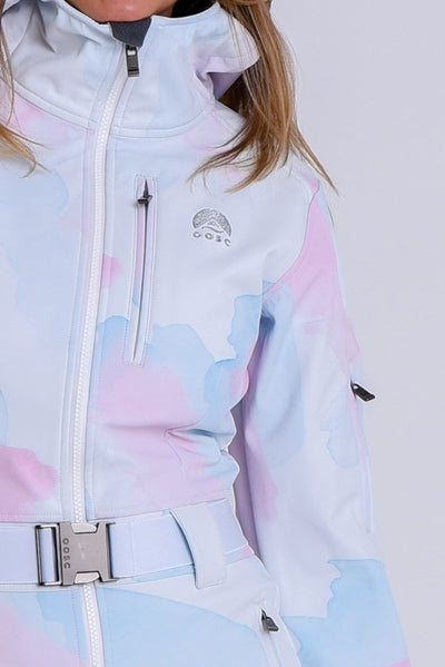 Chic Ski Suit - Watercolour - OOSC Clothing
