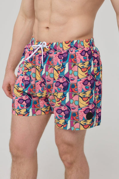 Comic Book Candy Men's Swim Shorts