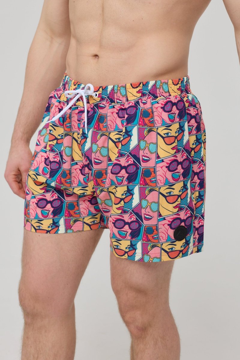 Comic Book Candy Men's Swim Shorts