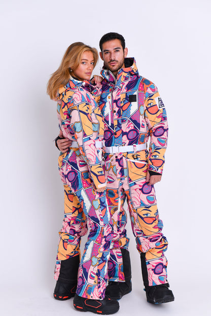 Comic Book Candy Ski Suit - Mens