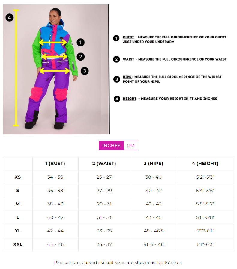 Combinaison de ski incurvée Blades of Glory pour femme