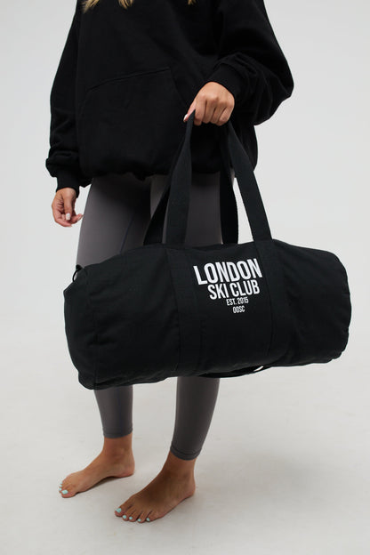 London Ski Club Duffle Bag - Black