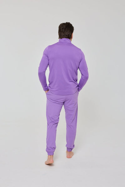 Elite Everyday Activewear Joggers - Purple - OOSC Clothing