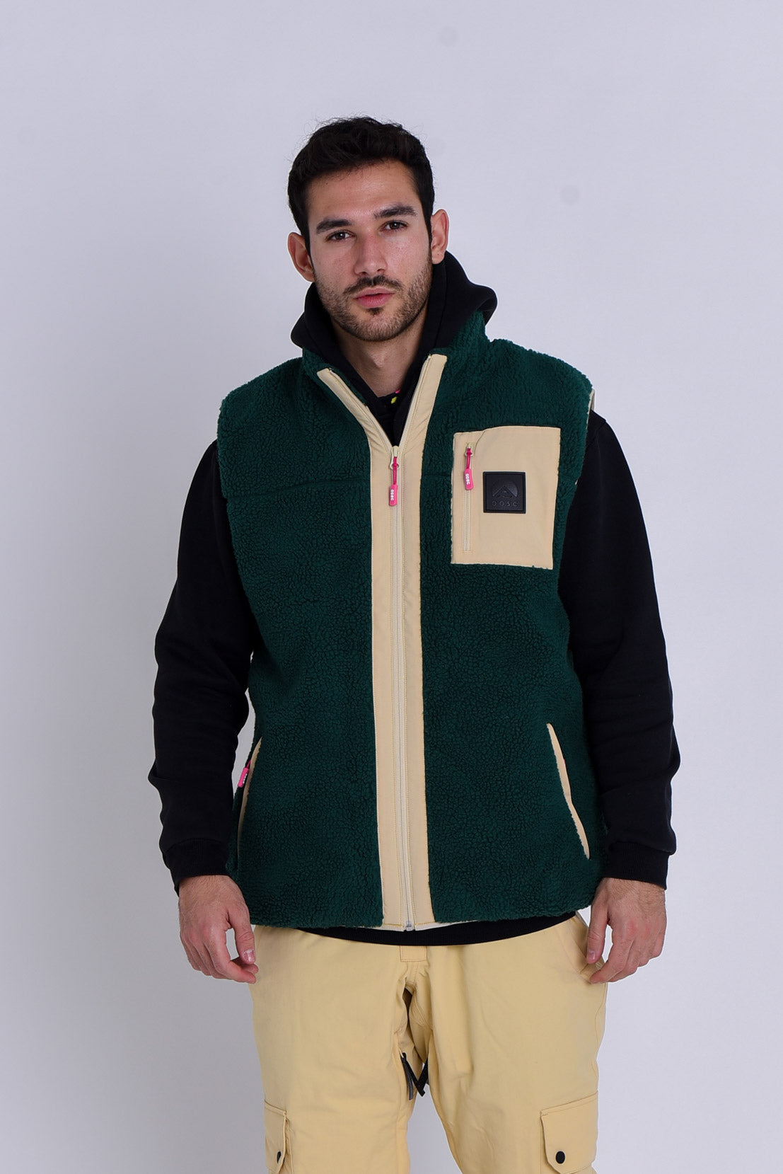 Method Sherpa Vest Forest Green - Men's