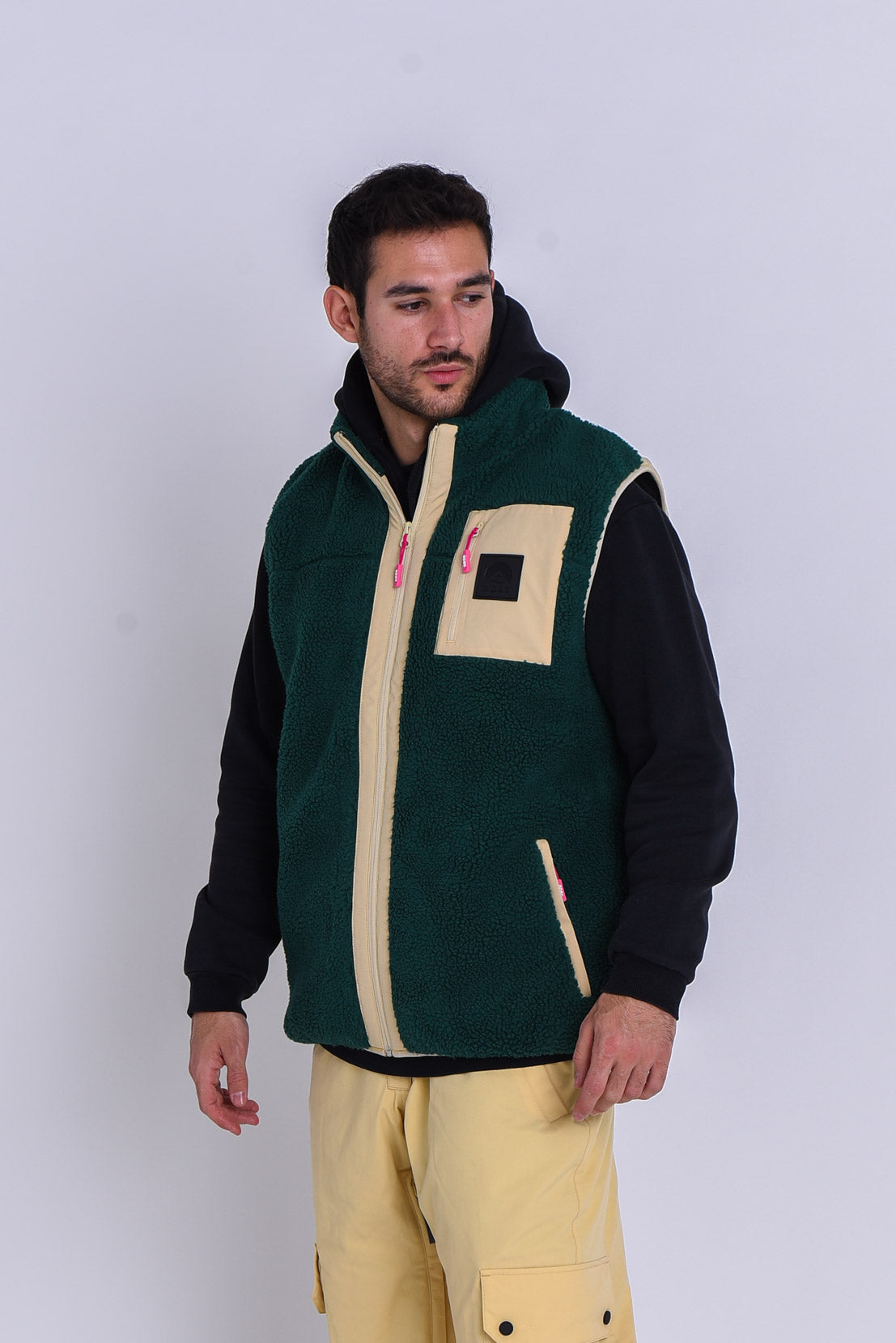 Method Sherpa Vest Forest Green - Men's