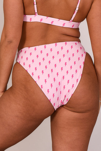 Bas de bikini taille haute Strike of Luck Mile