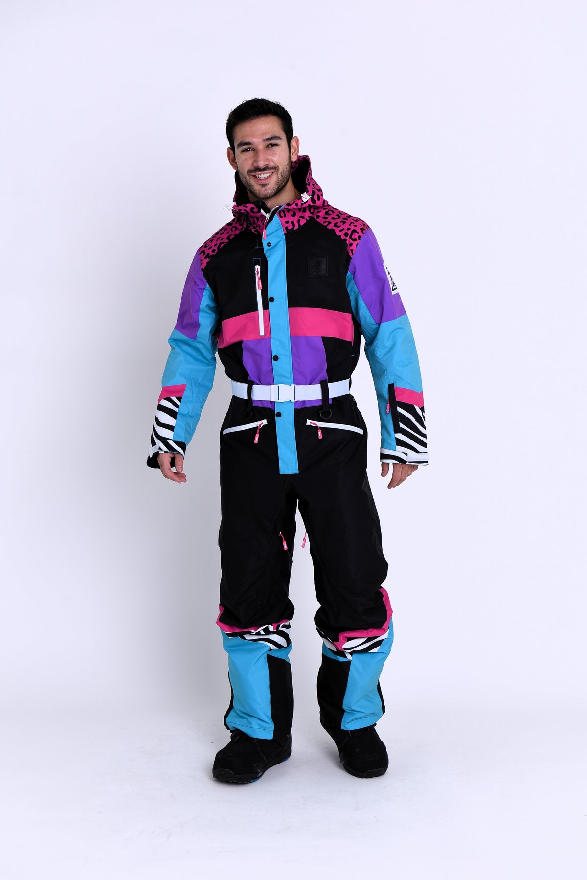 Hotel California Pink Ski Suit - Men's