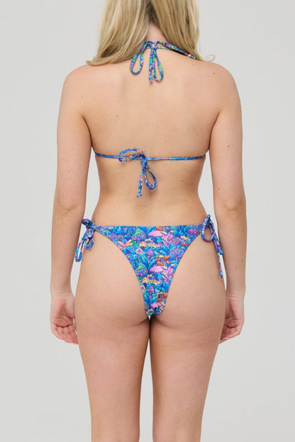 How High Tie Side Bikini Bottoms - OOSC Clothing