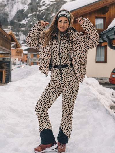Ivory Noir Ski Suit - OOSC Clothing