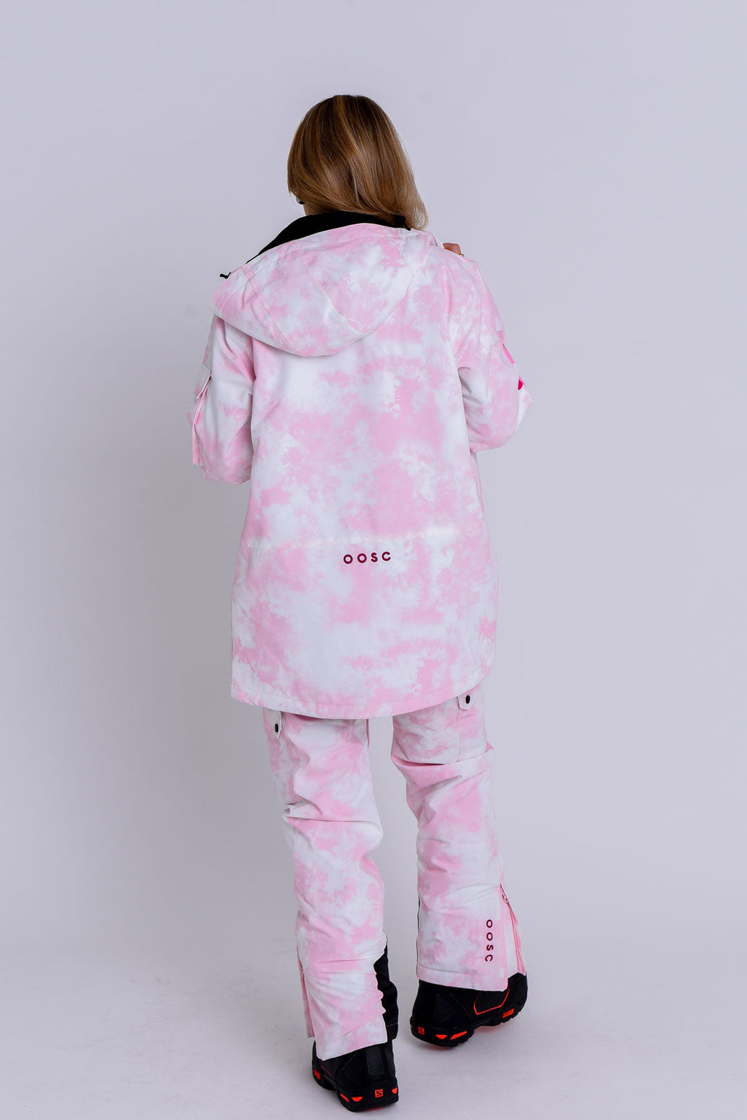 Yeh Girl Ski & Snowboard Jacket - Katie Ormerod Pink Tie Dye Signature line