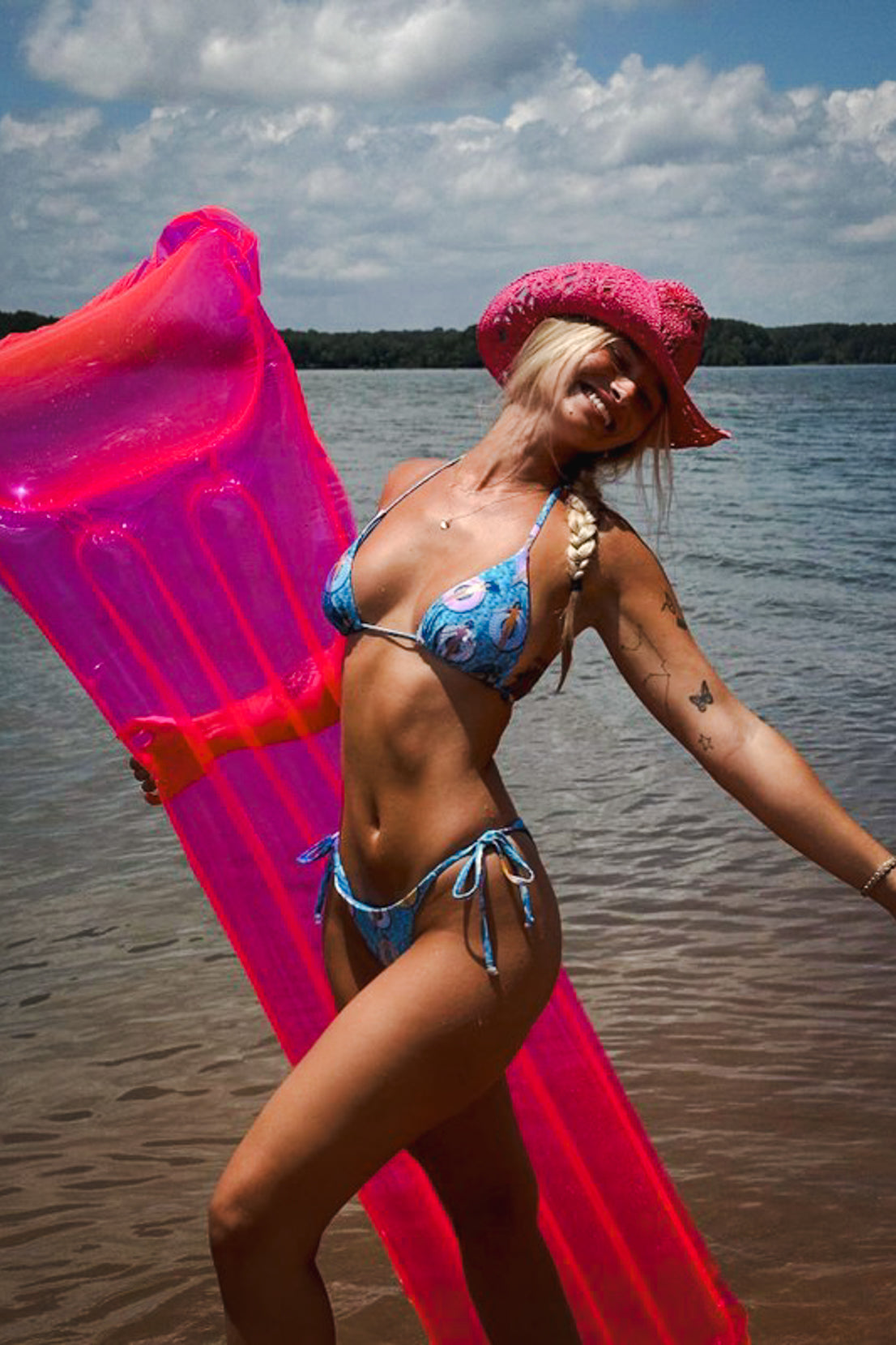 Poolside Triangle Bikini Top