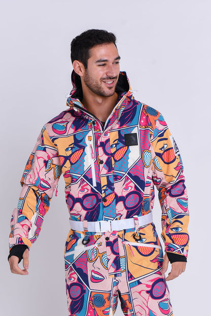 Comic Book Candy Ski Suit - Mens