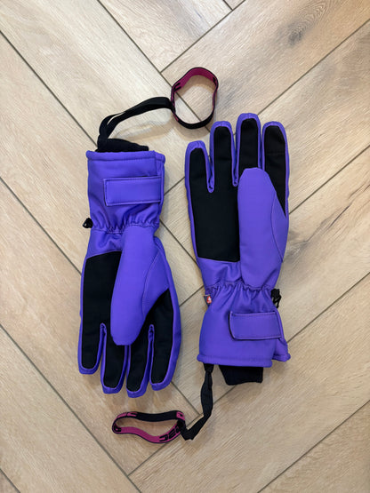 1987 PrimaLoft® V2 Ski & Snowboard Gloves - Purple