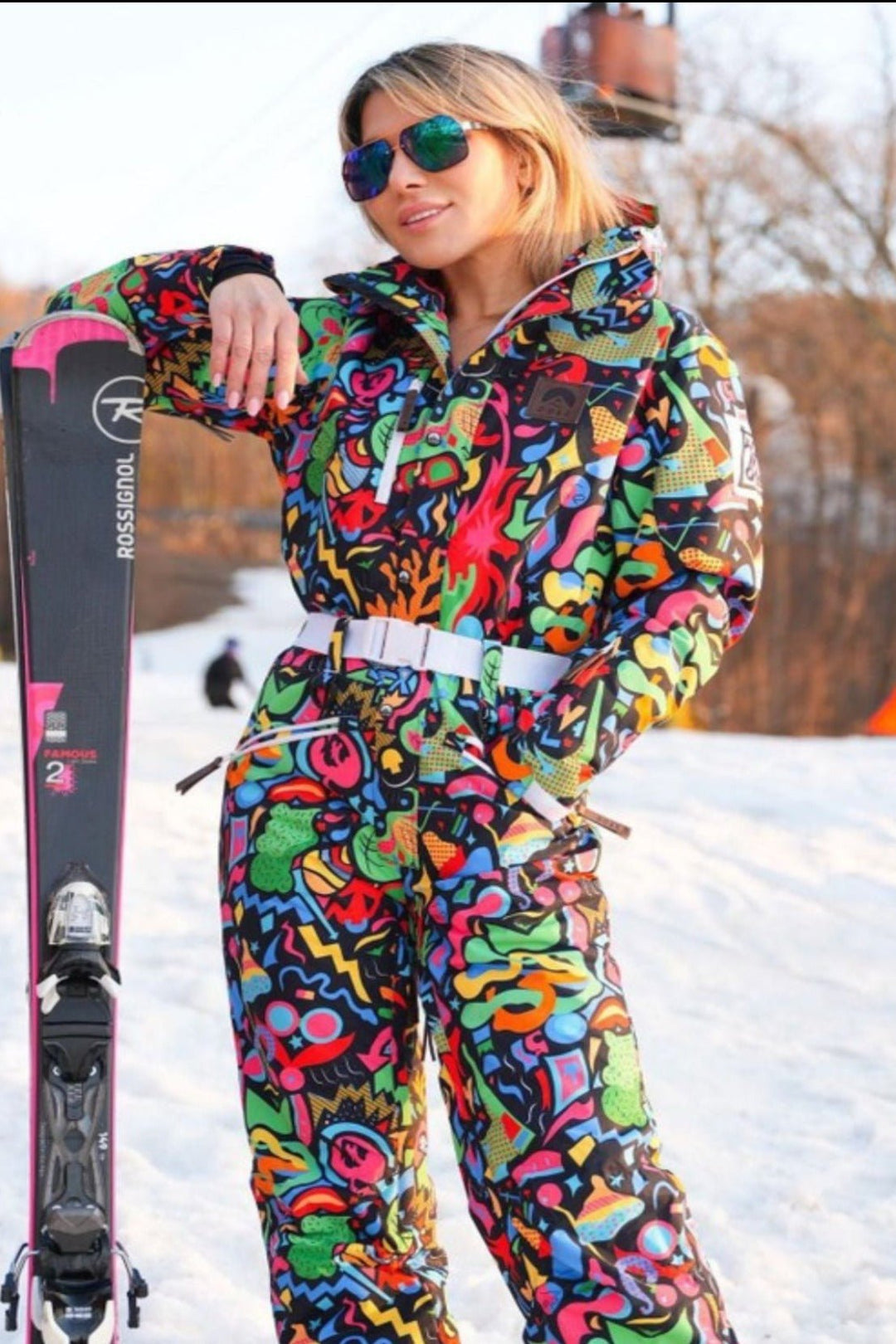 Stairway to Heaven Curved Women's Ski Suit