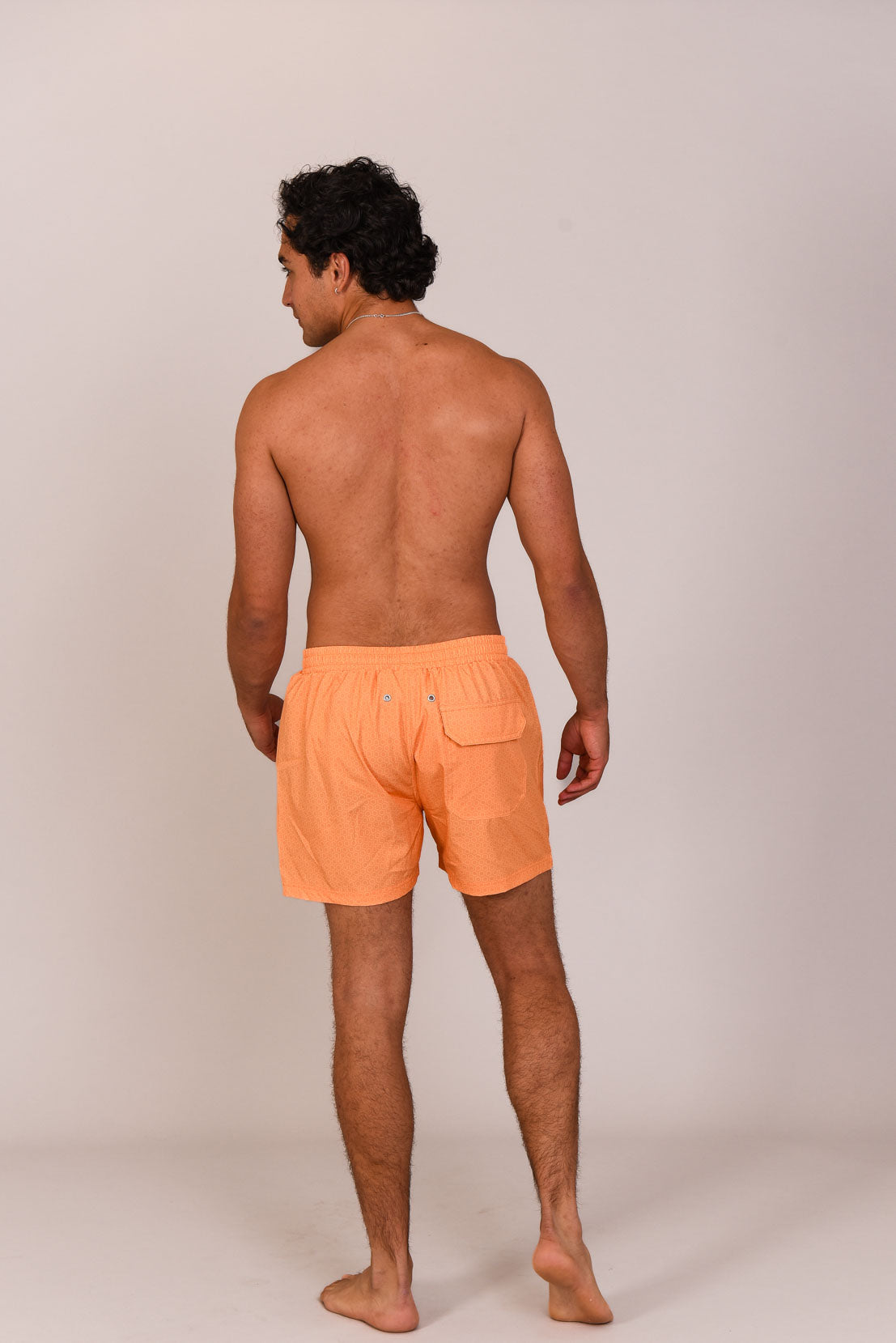 Tangerine Squeeze Badeshorts für Herren